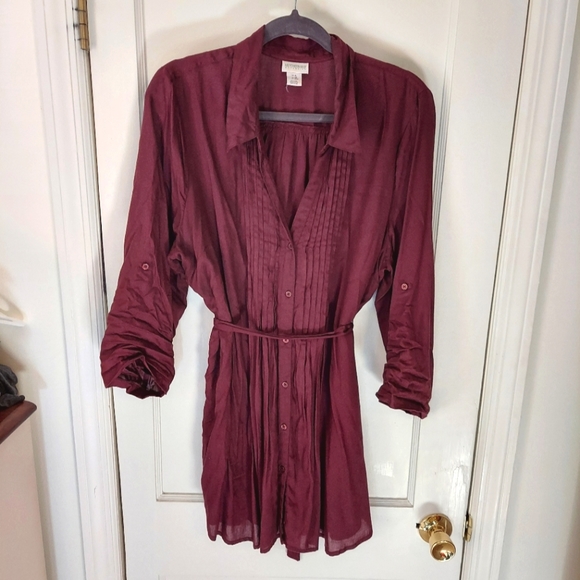 Tieback Maternity Blouse - Picture 2 of 7